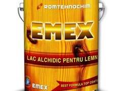 Lac Alchidic pentru Lemn ?Emex? - Transparent - Bid. 16 Kg